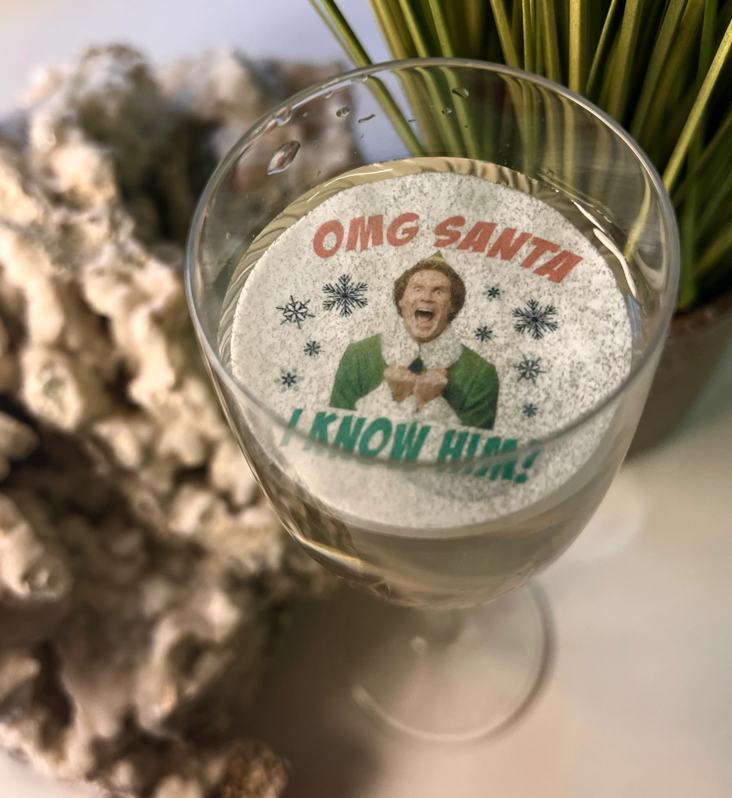 ELF Design Christmas Edible Drink Toppers - Image 3