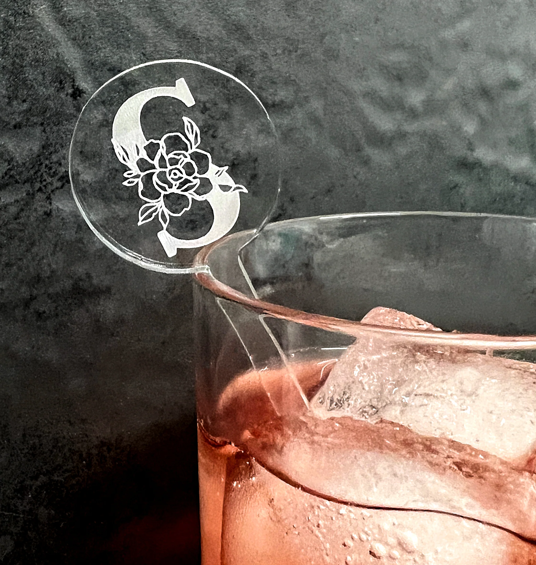 Personalised Acrylic Stirrers - Initial Design