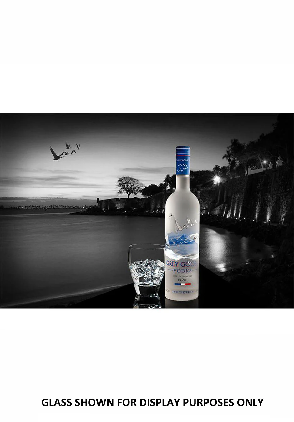 Personalised Highball Glass & 70cl Grey Goose - Banner Design - Image 5
