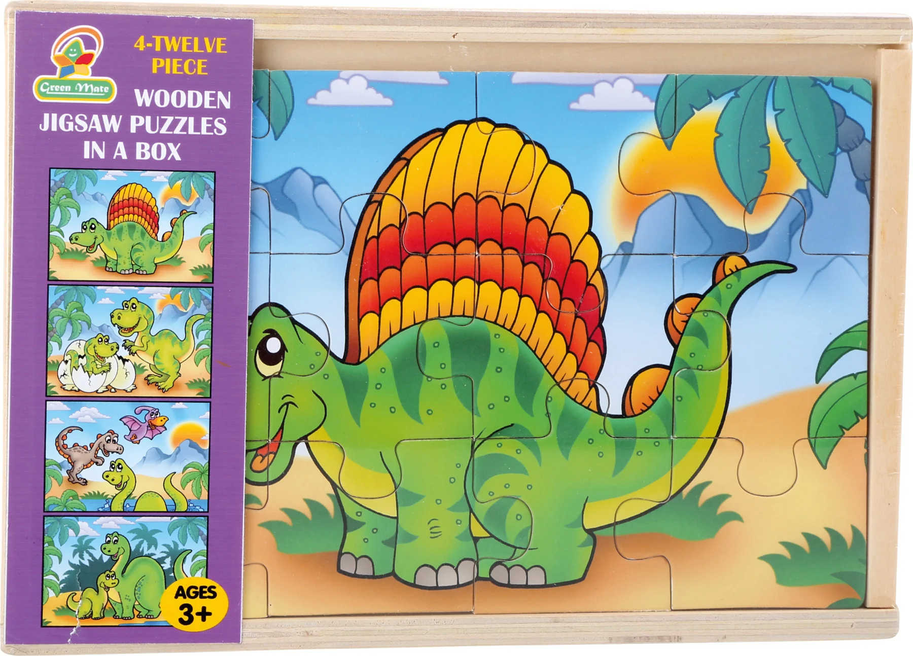 Personalised Wooden Dinosaur Puzzles - Image 4
