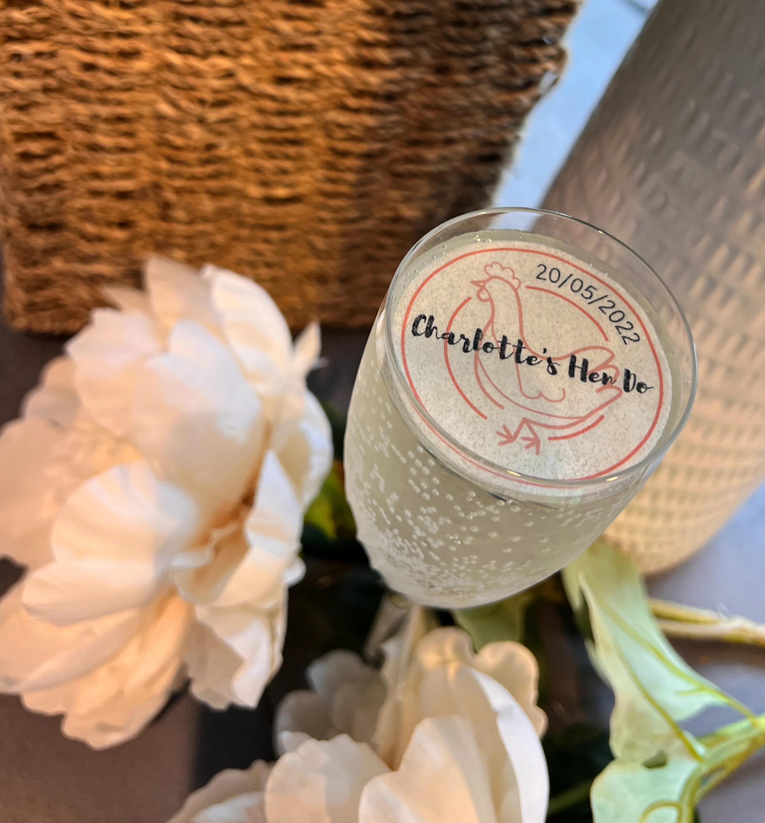 Personalised Hen Do Edible Cocktail Drink Toppers - Image 3