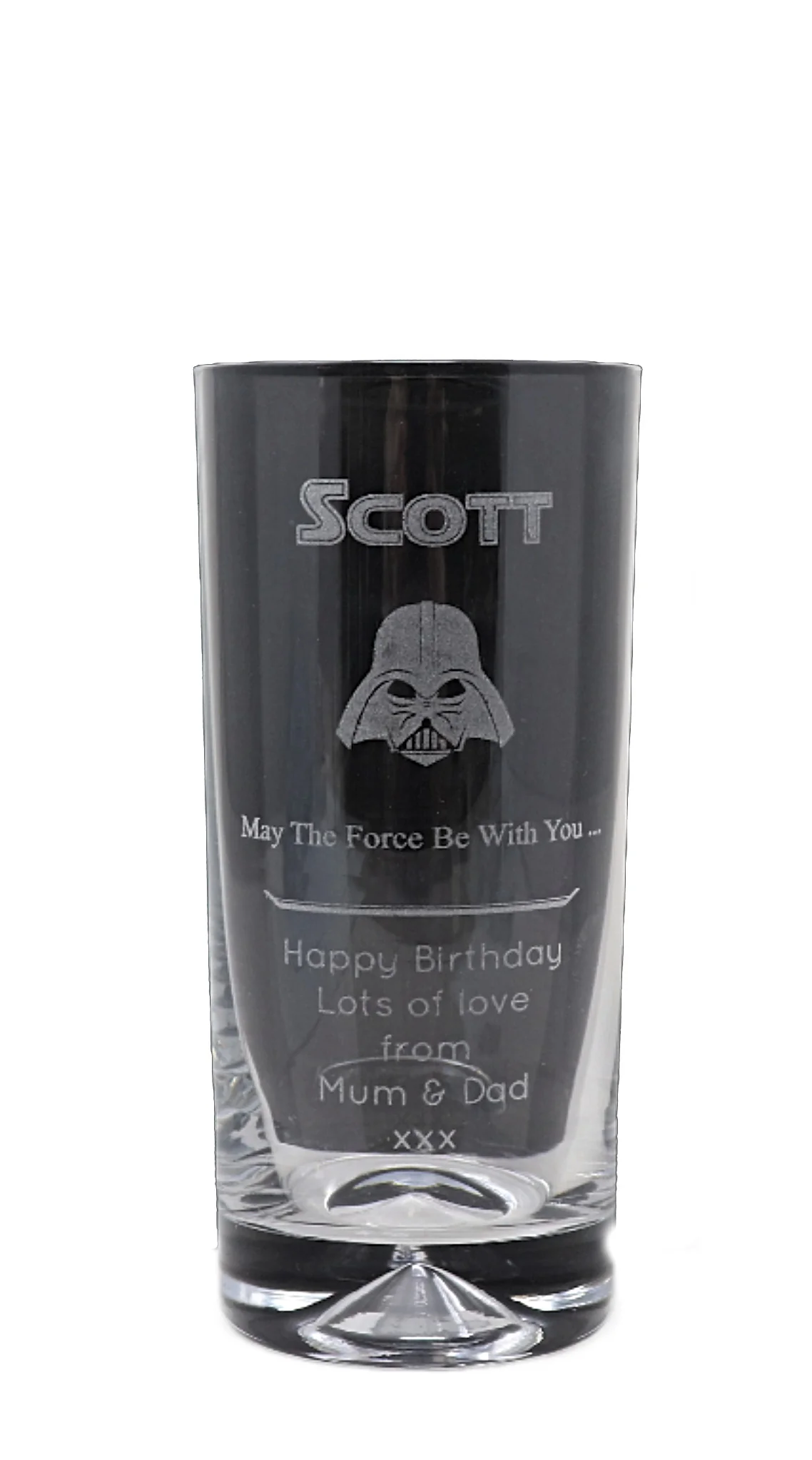 Personalised Highball Glass - Star Wars Darth Vader Design - Image 3