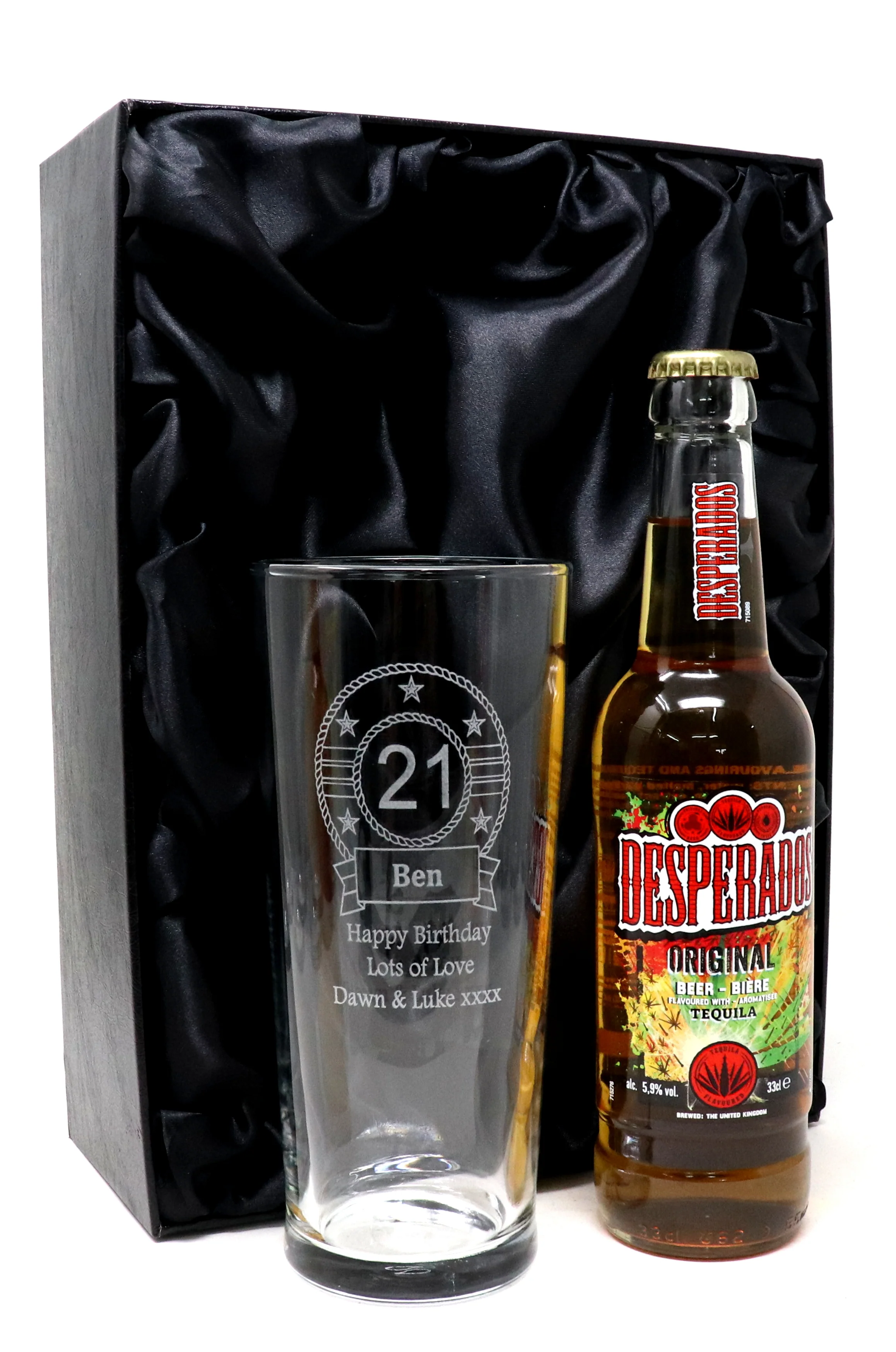 Personalised Birthday Pint Glass & Beer/Cider Gift Set - Image 13