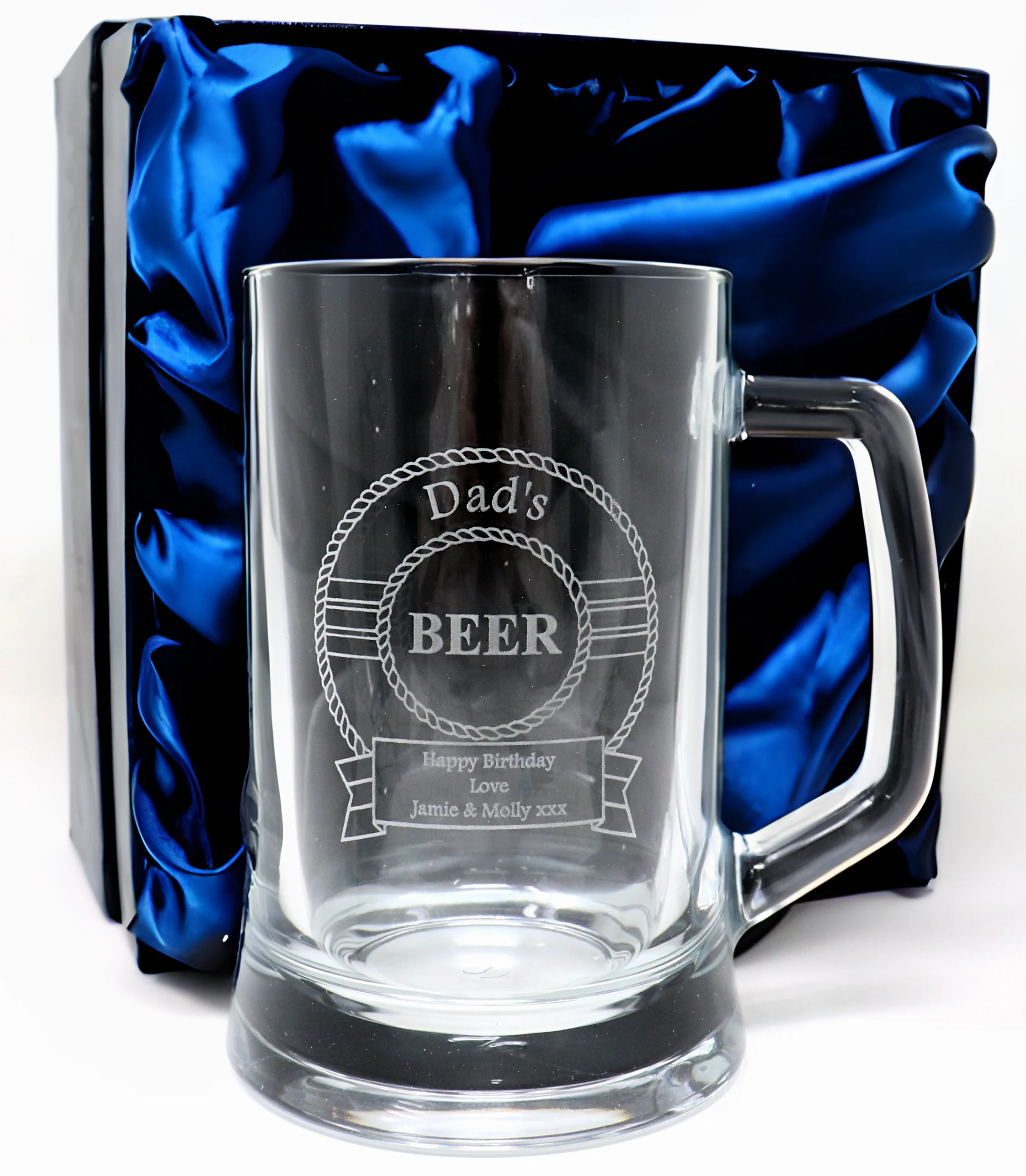 Personalised Pint Glass Tankard - Beer Design - Image 3