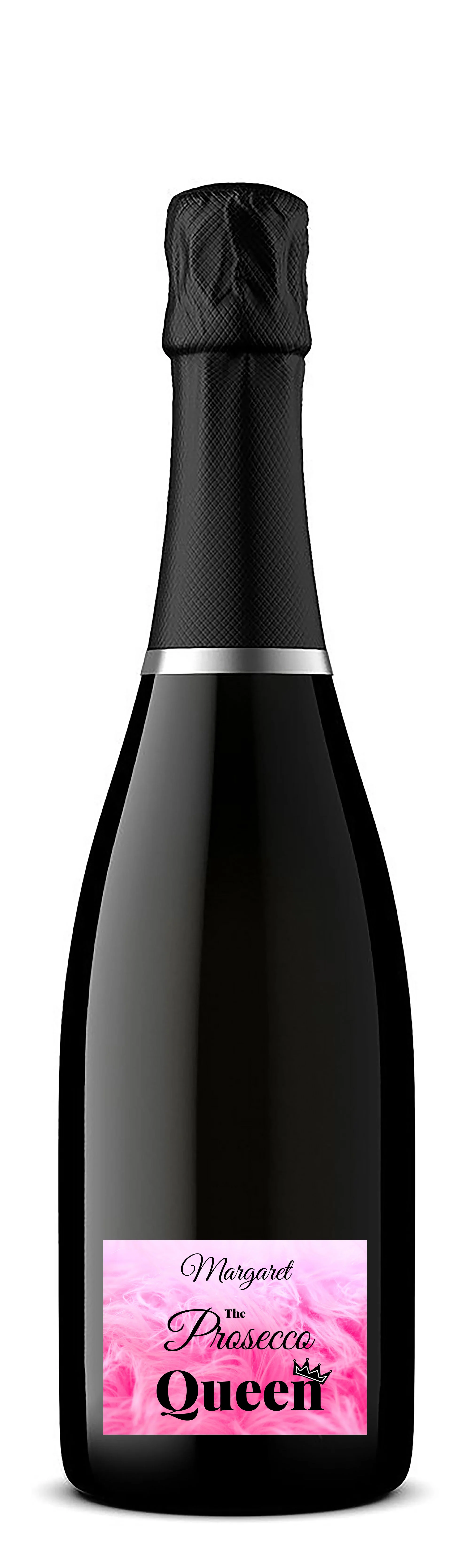 Personalised Prosecco Bottle Label - Prosecco Queen Design - Image 3