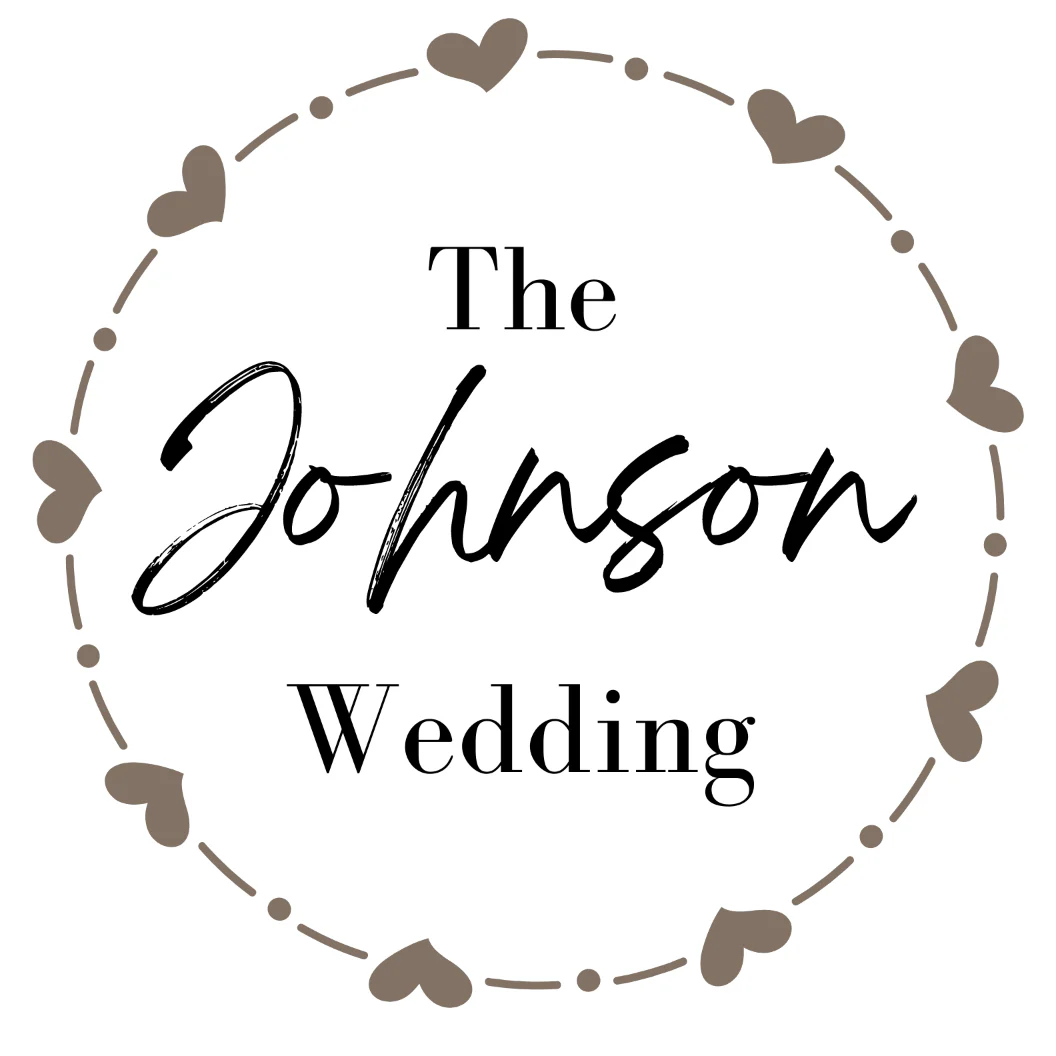 Personalised Wedding Heart Wreath Edible Cocktail Drink Toppers - Image 4