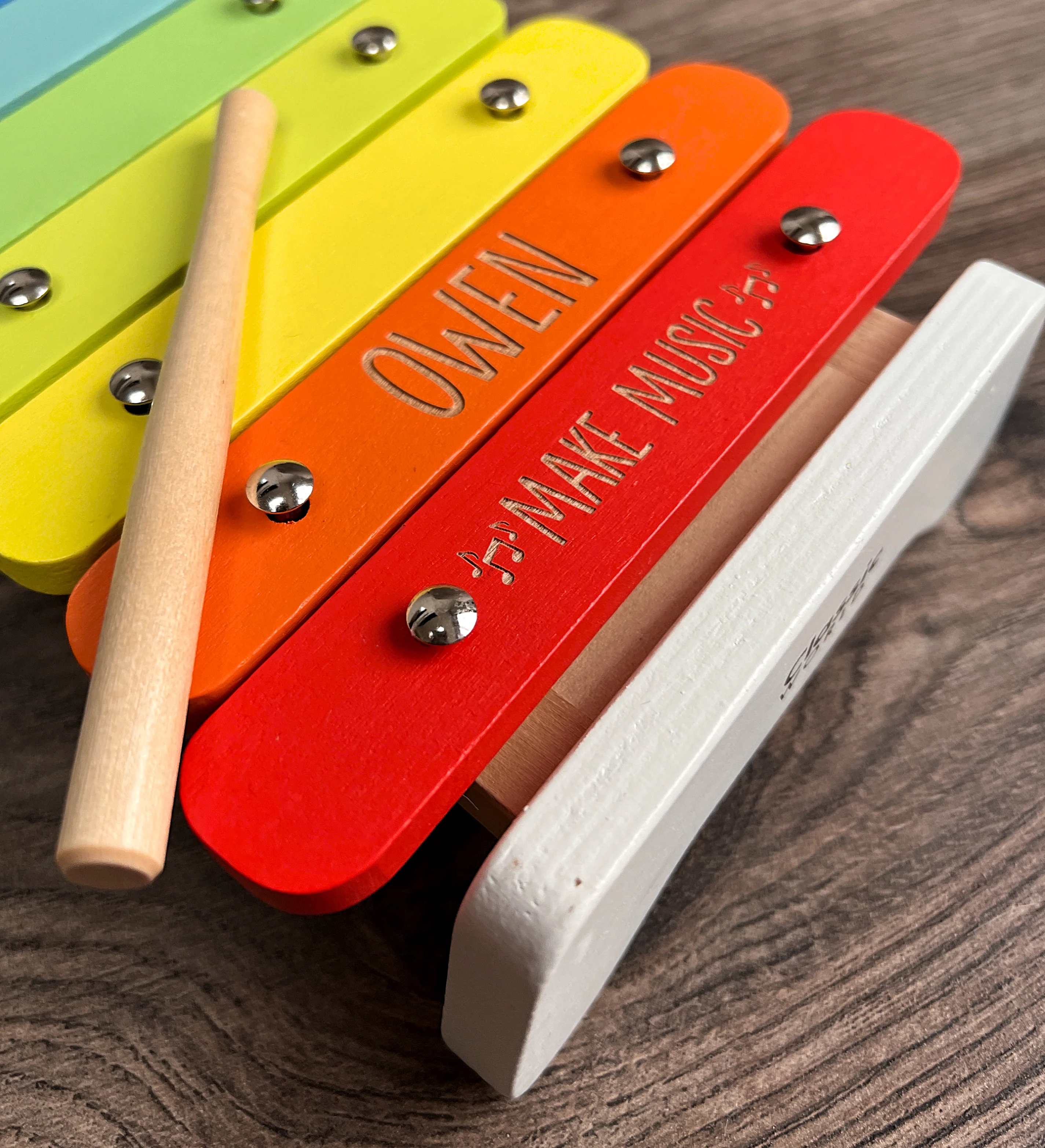 Personalised Wooden Xylophone - Image 3